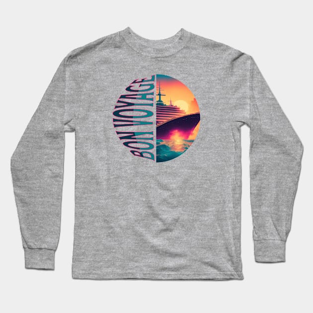 Bon Voyage Long Sleeve T-Shirt by TravelTeezShop